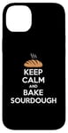 iPhone 14 Plus Funny Keep Calm And Bake Sourdough Baking Lover Case