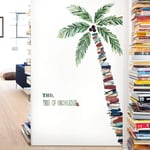 Litzee - Sticker Mural, Arbre de Livre Autocollant Mural Comme Decoration Murale Pour Chambre a Coucher Salon Chambre D'enfant, Art Bricolage Couloir