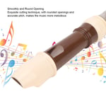 (Brown )8 Hole Recorder Detachable Soprano Recorder Musical Instrument With GFL