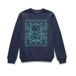 Star Wars For The Republic Christmas Jumper - Navy - XS - Navy