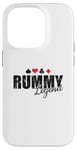 Coque pour iPhone 14 Pro Rummy Legend Hobby Jeu de cartes Romme