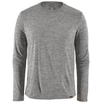 Patagonia Long Sleeve Cap Cool Daily Shirt Homme Gris