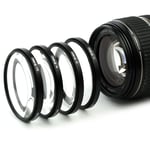 4x Filtres de gros plan Macro pour Sigma 30mm F1,4 DC DN C | Contemporary (Ø 52mm) Filtre Close-Up