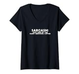 Womens Funny Quote Sarcasm Just One Of The Many Services I Offer V-Neck T-Shirt