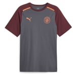 Manchester City T-Shirt Casuals - Grå/Orange - PUMA, storlek 3XL