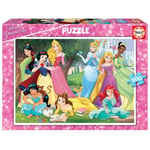 Puzzle Disney Princesses 500 pièces - Marque Educa - Thème Dessins animés et BD