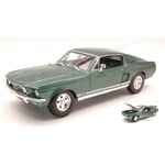 [FR] Maisto FORD MUSTANG GTA FASTBACK 1967 METALLIC GREEN 1:18 - MI31166GR