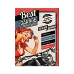 Magnet retro fridge magnet 2 x 3 in -Best Garage - Best Garage - Red