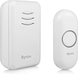 Byron DBY-22311 Wireless Portable Doorbell Set, 150 m Range, 16 Melodies