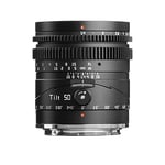 TTArtisan Objectif inclinable 50 mm f1.4 Plein Cadre Manuel Grande Ouverture Compatible avec Monture Fuji X