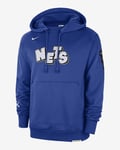 Brooklyn Nets Standard Issue 2023/24 City Edition Men's Nike NBA Courtside Hoodie