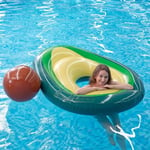 Bouée Avocat Gonflable Géant, Bouee Piscine Gonflable Flotteur de Plage Ocean, Matelas Gonflable de Piscine avec Valves Rapides Spéciales pour Enfant