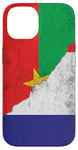 Coque pour iPhone 14 Drapeaux France & Burkina Faso - Français Burkinabé