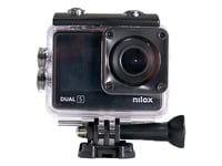 Nilox Dual S, 4K Ultra Hd, Cmos, 13 Mp, 120 Fps, 1050 Mah, 68 G