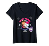 DreamWorks Gabby’s Dollhouse Holiday Pandy & Cakey V-Neck T-Shirt