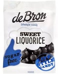 deBron SugarfreeSweet Liqorice - Sukkerfri Søt Lakris 100 g