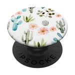 Cactus Pop Mount Socket Desert Plant and Flowers PopSockets Swappable PopGrip