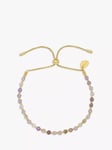 Estella Bartlett  Amelia Amethyst Bracelet, Gold