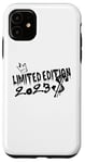 Coque pour iPhone 11 Édition limitée 2023 Anniversaire 2023 Born 2023 Vintage