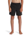 Quiksilver Garçon Everyday Vert Volley YTH 14 Maillot De Bain, Noir, 14 Ans EU