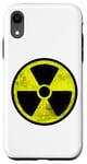 Coque pour iPhone XR Symbole radioactif vintage vieilli - Symbole de danger biologique