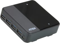 Us234 Hub 4 Ports Usb 3.1 Gen1 Partagés Sur 2 Pc/Mac