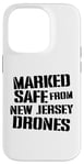 Coque pour iPhone 14 Pro Marqué sûr des drones du New Jersey