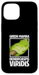 Coque pour iPhone 15 Mamba vert