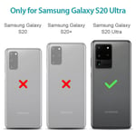 ESR Air Shield Boost Kickstand Rear Case Samsung Galaxy S20 Ultra 5G Clear Black