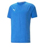 PUMA Maillot Teamcup Tee Homme, Limonade Bleue électrique, L