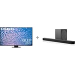 Samsung Q80C 75" 4K QLED TV + HW-Q800D 5.1.2 Dolby Atmos Soundbar -tuotepaketti