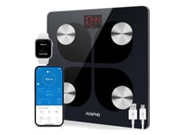 RENPHO Smart Bluetooth USB Rechargeable Scales Body Weight Bathroom Weighing