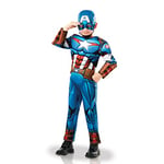 Rubies - AVENGERS officiel -Déguisement Luxe Captain America 7-8 ans