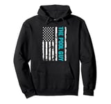 The Pool Guy USA American Flag Patriotic 4th Of July Pullover Hoodie