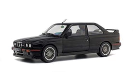 SOLIDO - Bmw - M3 E30-1990 Voiture Miniature de Collection, 1801501, Noir