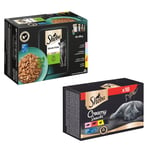 12 x 85 g Sheba Selection in Sauce + 18 x 12 g Creamy Snacks till sparpris - Selection in Sauce Fin mångfald