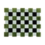 Ogeborg ODC Segment Rug Collection Square matto Green-black-mint, 196x252 cm