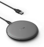 Anker Wireless Charger, PowerWave Pad for iPhone and Samsung, Qi-Certified 10W