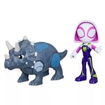 Spidey and His Amazing Friends - Hero Dino Webs - Ghost-Spider & Rhino Dino