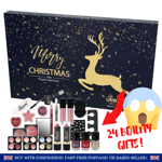 Beauty Advent Calendar 2021 Christmas Women Girls 24 Makeup Treats Nails Eye Lip