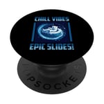 CHILL VIBES EPIC SLIDES PopSockets PopGrip Adhésif