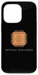 Coque pour iPhone 13 Pro Technologie de puce informatique intelligence artificielle IA