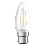 Ledvance LED kronljus 2700K 250lm B22d 2,5W