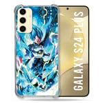 Cokitec Reinforced Case for Samsung Galaxy S24 Plus Manga Dragon Ball Vegeta Blue