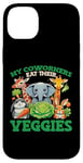 iPhone 14 Plus Funny Zoo Keeper My Coworkers Eat Their Veggies Case