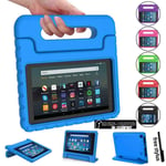 For Amazon Fire 7" Hd 8" Tablet Shockproof Eva Handle Kids Stand Cover Case +pen