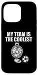 iPhone 14 Pro Max My Team Is The Coolest, Desk Fan Playing Football Soccer Case