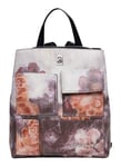 Desigual Accessoires PU, Mini Sac à Dos en polyuréthane Femmes, Blanc, Einheitsgröße