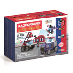 MAGFORMERS ® Fantastisk polis & amp Räddningsuppsättning