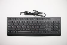 Lenovo ThinkStation P340 USB Wired Keyboard Kazakh Black 00XH634